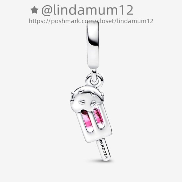 Pandora Sprinkled Popsicle Dangle Charm - Picture 2 of 5